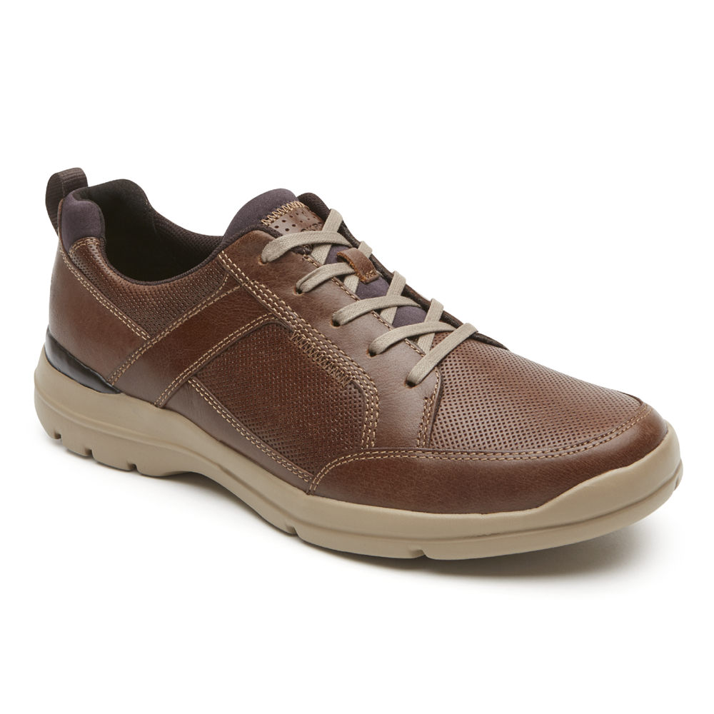 Rockport Joggesko Herre Brune - City Edge Lace-Up - SDQX42618